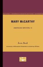 Mary McCarthy - American Writers 72 - Irvin Stock