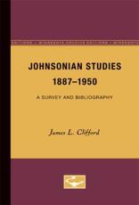 Johnsonian Studies, 1887-1950 - James L. Clifford