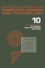 Encyclopedia of Computer Science and Technology - Jack Belzer, Albert G. Holzman, Allen Kent