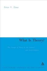 What is Theory? - Zima, Peter V.