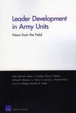 Leader Development in Army Units - Peter Schirmer