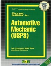 Automotive Mechanic (Usps) - Jack Rudman (author)