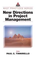 New Directions in Project Management - Tinnirello, Paul C.