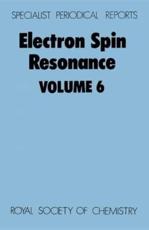 Electron Spin Resonance Vol 6 - Ayscough, P B
