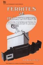 Ferrites at Microwave Frequencies - A. J Baden-Fuller