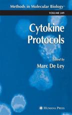 Cytokine Protocols - De Ley, Marc