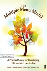 The Multiple Menu Model - Joseph Renzulli