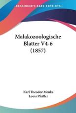 Malakozoologische Blatter V4-6 (1857) - Karl Theodor Menke, Louis Pfeiffer