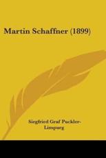 Martin Schaffner (1899) - Siegfried Graf Puckler-Limpurg