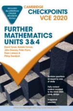Cambridge Checkpoints VCE Further Mathematics Units 3&4 2020