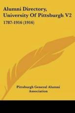 Alumni Directory, University of Pittsburgh V2 - Pittsburgh General Alumni Association (EDT)