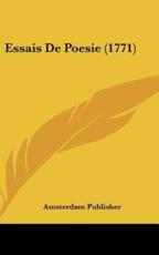 Essais De Poesie (1771)