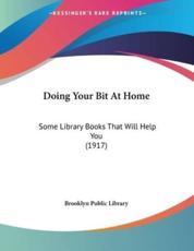 Doing Your Bit At Home - Brooklyn Public Library