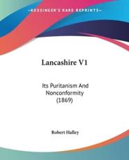 Lancashire V1 - Robert Halley (author)