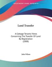 Land Transfer - John Wilson (author)
