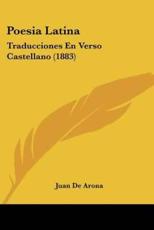 Poesia Latina - Juan De Arona (author)