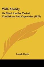 Will-Ability - Joseph Hands (author)
