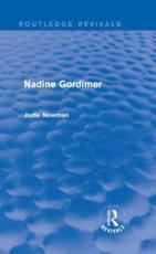 Nadine Gordimer - Judie Newman (author)