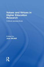 Values and Virtues in Higher Education Research