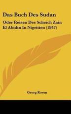 Das Buch Des Sudan - Georg Rosen (author)