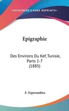 Epigraphie - E Esperandieu