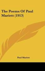 The Poems of Paul Mariett (1913) - Paul Mariett (author)
