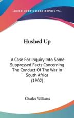 Hushed Up - Charles Williams (author)