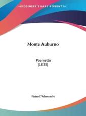Monte Auburno - Pietro D'Alessandro (author)