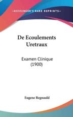 de Ecoulements Uretraux: Examen Clinique (1900)
