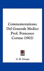 Commemorazione - G B Givogre (author)