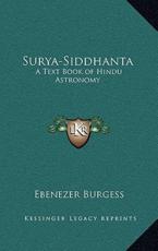 Surya-Siddhanta - Ebenezer Burgess