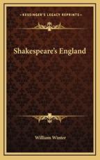 Shakespeare's England - William Winter (author)