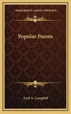 Popular Poems - Fred A Campbell (author)
