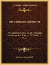 The Americana Supplement - Americana Editorial Staff (author)