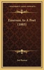 Emerson as a Poet (1883) - Joel Benton (author)