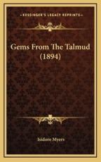 Gems from the Talmud (1894) - Isidore Myers (author)