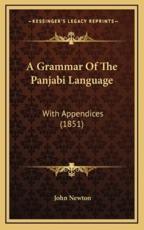 A Grammar of the Panjabi Language - John Newton