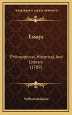 Essays - William Belsham (author)