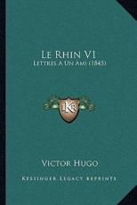 Le Rhin V1 - Victor Hugo