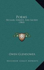 Poems - Owen Glendower (author)
