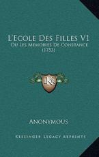 L'Ecole Des Filles V1 - Anonymous (author)
