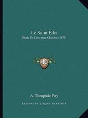 Le Saint Edit - A Theophile Piry (author)