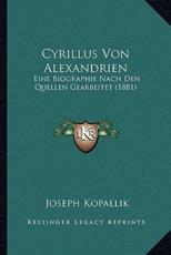 Cyrillus Von Alexandrien - Joseph Kopallik