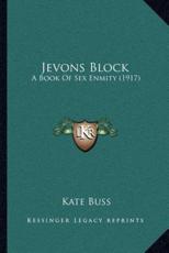 Jevons Block - Kate Buss (author)
