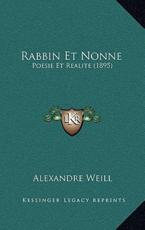 Rabbin Et Nonne - Alexandre Weill (author)