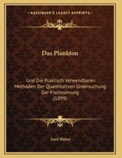 Das Plankton - Emil Walter (author)