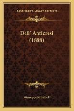 Dell' Anticresi (1888) - Giuseppe Mirabelli (author)
