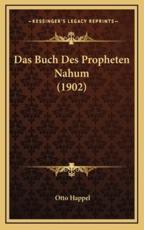 Das Buch Des Propheten Nahum (1902) - Otto Happel