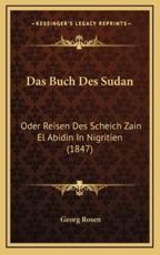 Das Buch Des Sudan - Georg Rosen