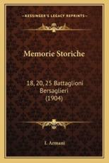 Memorie Storiche - I Armani (author)